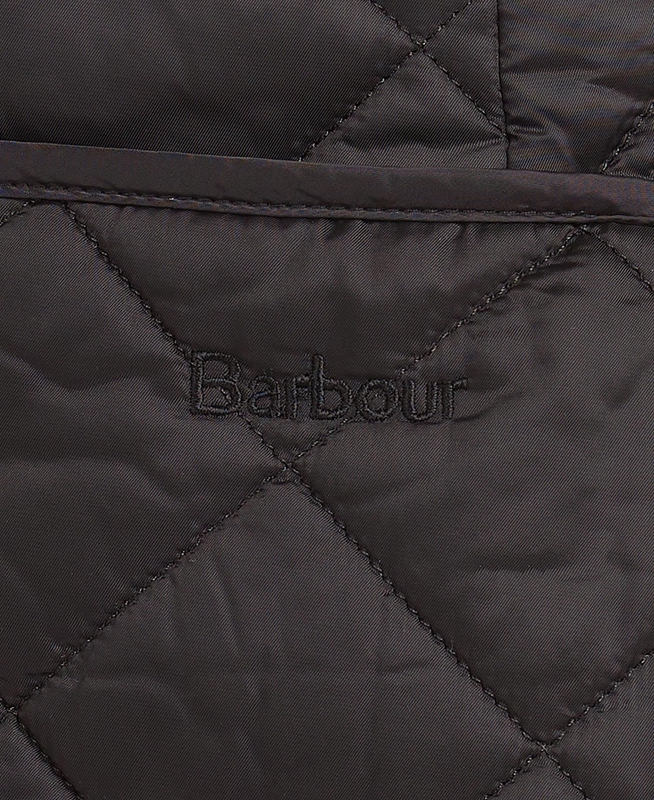 Barbour Steppjacke Deveron Steppjacke Damen Schwarz | XHOQJP-467