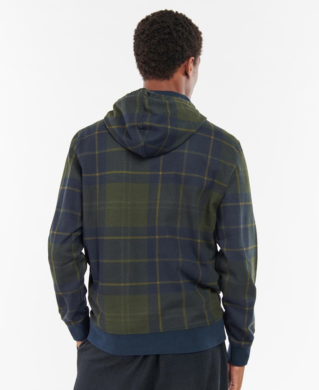 Barbour Syston Popover Sweatshirts Herren Blau | KXGIQY-721