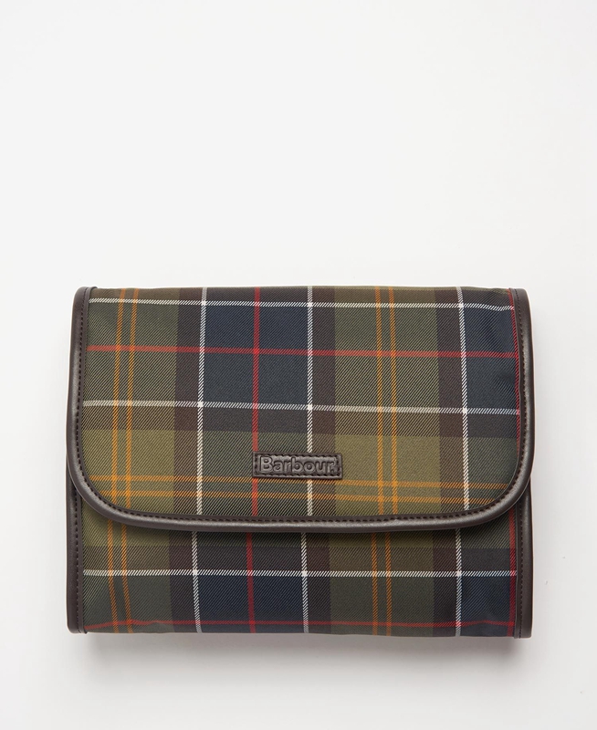 Barbour Tartan Hanging Washbag Tasche Herren Mehrfarbig | PBKUYD-976