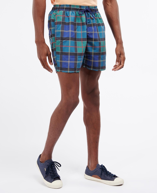 Barbour Tartan Swim Hose Herren Mehrfarbig | HKFBMY-632