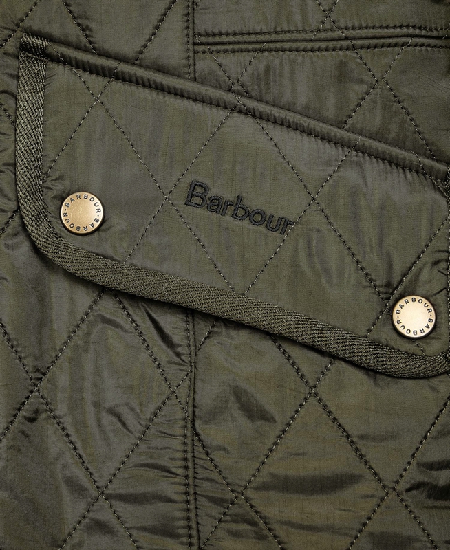 Barbour Weste Cavalry Weste Damen Grün | JWLQDU-975