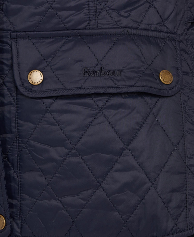 Barbour Weste Otterburn Weste Damen Navy | PHMGZU-478