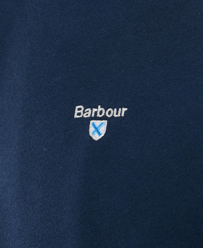 Barbour Whitewell Button Thru Sweatshirts Herren Blau | FZJRVY-739