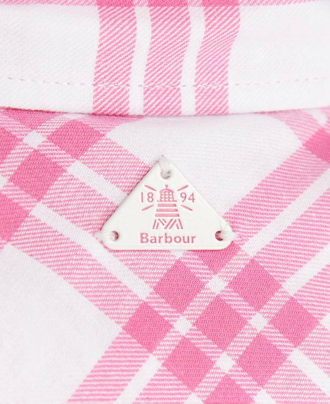 Barbour Willowherb Hemd Damen Rosa | PMDCSN-265