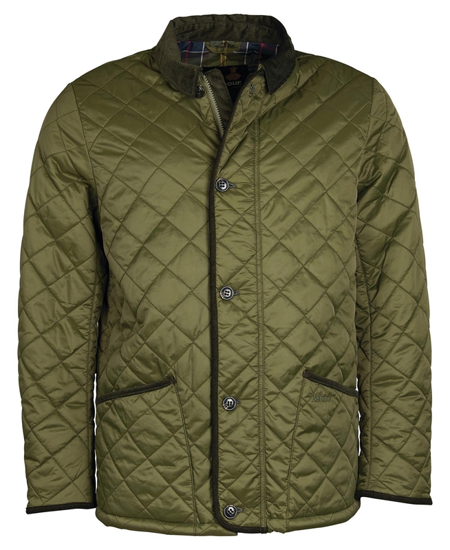 Barbour Winter Liddesdale Steppjacke Herren Olivgrün | LPXZDO-938