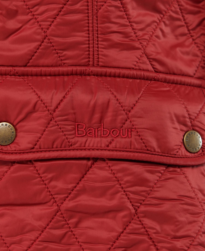 Barbour Wray Weste Damen Rot | SUXJCE-618