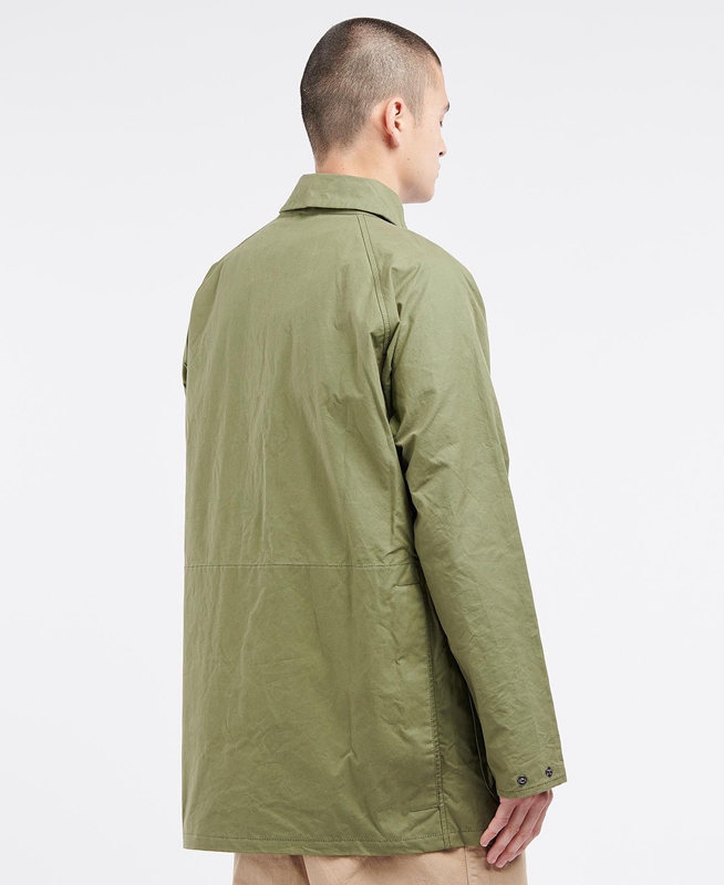 Barbour x Ally Capellino Back Freizeitjacken Herren Olivgrün | IPAQRK-439