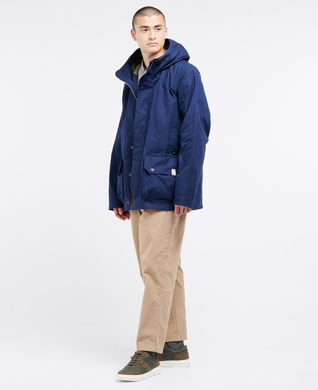 Barbour x Ally Capellino Ernest Freizeitjacken Herren Navy | DBLNCV-908