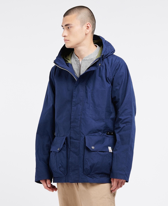 Barbour x Ally Capellino Ernest Freizeitjacken Herren Navy | DBLNCV-908