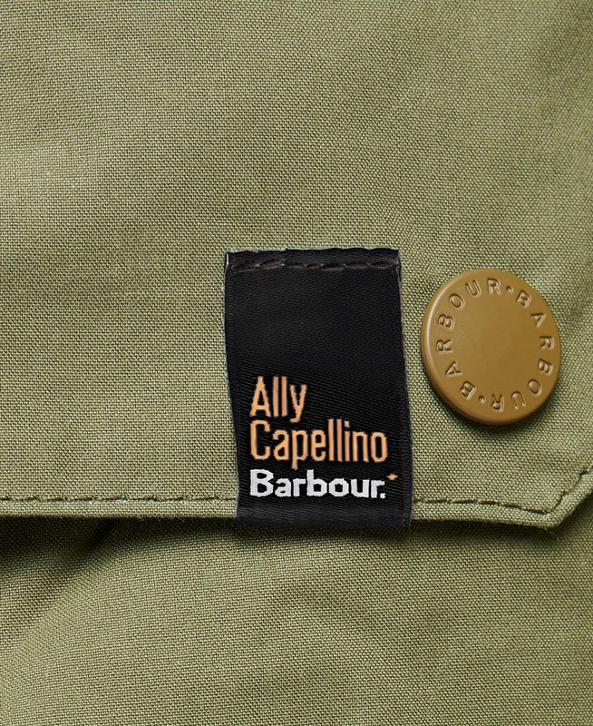 Barbour x Ally Capellino Ernest Freizeitjacken Herren Olivgrün | UXRACS-176