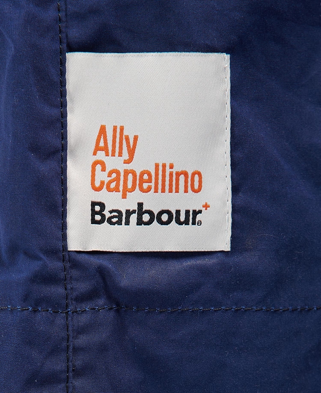 Barbour x Ally Capellino Tip Freizeitjacken Damen Navy | DPUEIT-317